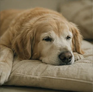Editorial image of life with dogs and their care