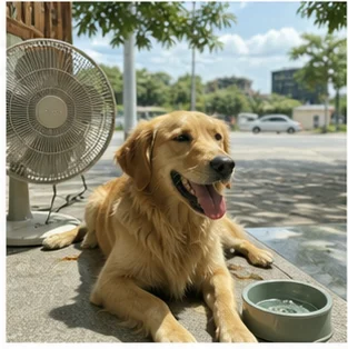 Editorial image of life with dogs and their care