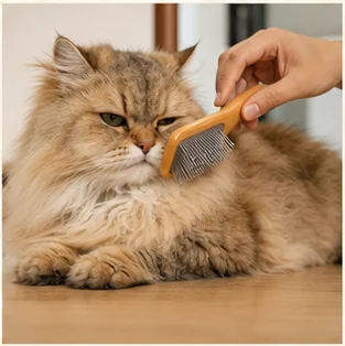 Editorial image of life with cats and their care