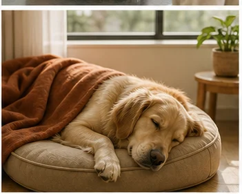 Editorial image of life with dogs and their care