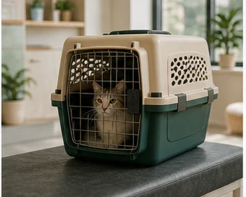 Editorial image of life with cats and their care