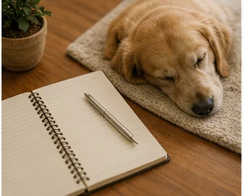 Editorial image of life with dogs and their care
